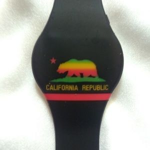 California Republic Digital Wristwatch
